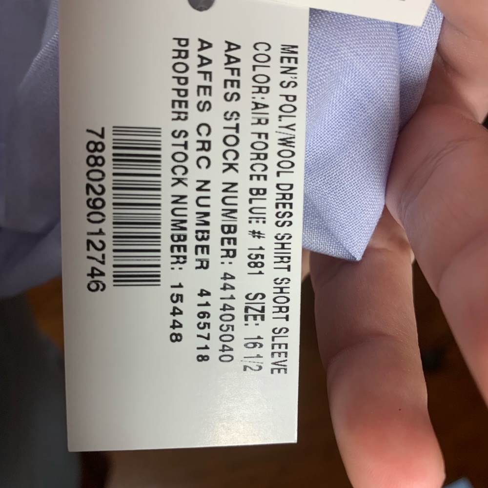Propper Shortsleeved Blue Dress Shirt
